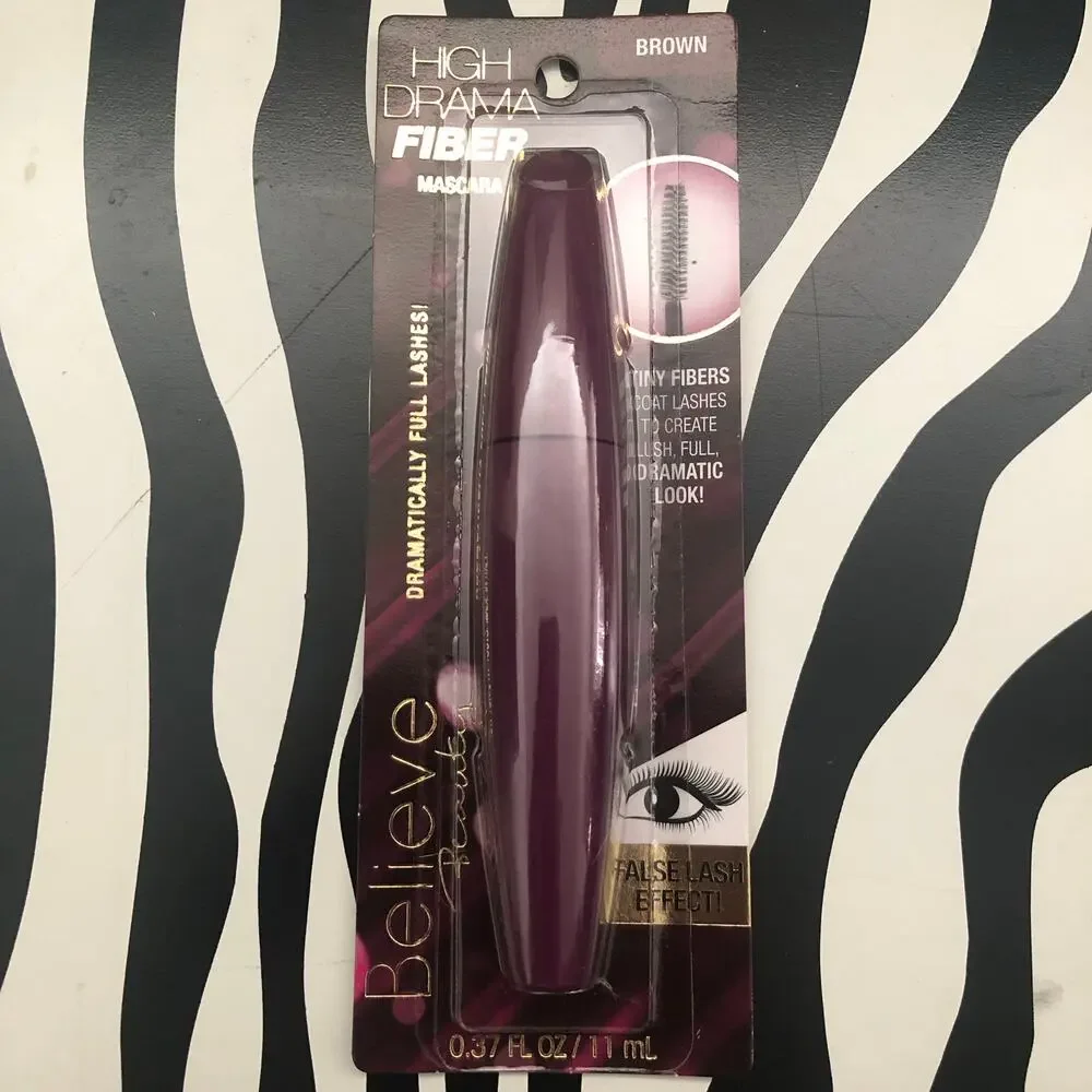 Believe Beauty High Drama Fiber Mascara in Brown